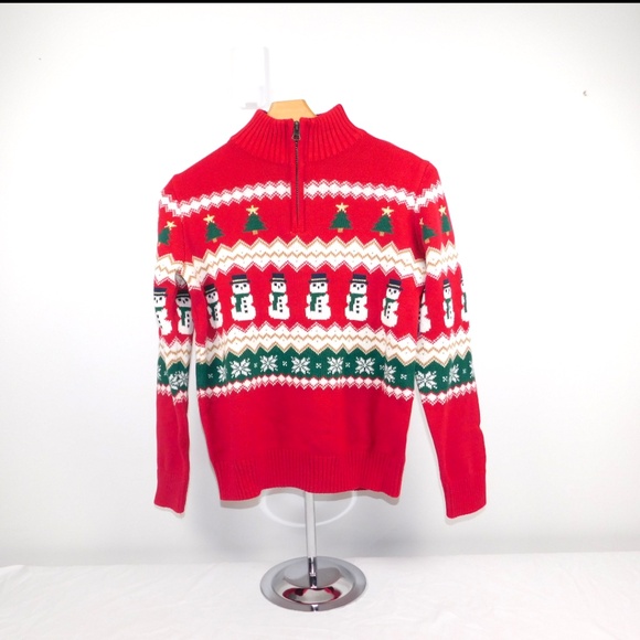 Matching Family Christmas Sweaters | The Children’s Place | NWT - Sold Together - Picture 3 of 8
